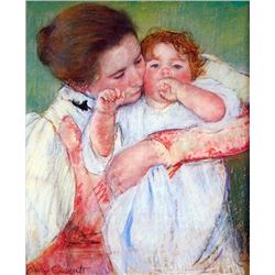 Mary Cassatt - Anne Klein, From The Mother Embraces  Casatt