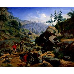 Charles Nahl - Miners in the Sierras