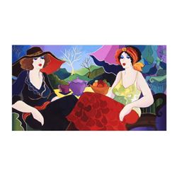 Patricia Govezensky,  Rest in The Village  Hand Signed Limited Edition Giclee on