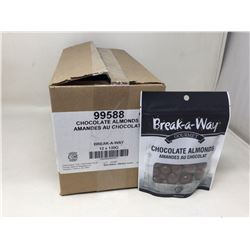 Case of Break-a-Way Chocolate Almonds (12 x 130g)