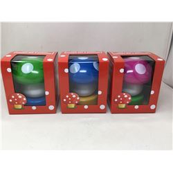 LED Assorted Colour Push Lights (3ct)