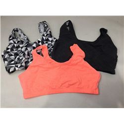 Lot of 3 Sports Bras (Large) 