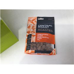 Case of Central Roast Seal Salted Dry Roasted Almonds