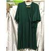 Image 1 : Emerald Green Wrap Dress (xxl)