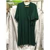 Image 3 : Emerald Green Wrap Dress (xxl)