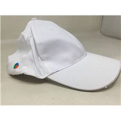 LED Light Up Brim Hat- White