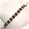 Image 3 : Silver Smokey Quartz Bracelet (~length 7.5"inches), Suggested Retail Value $400 (Estimated Selling P