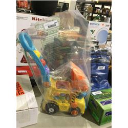 VTech Push & Pop Bulldozer Toy