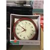 Image 1 : La Crosse Clock Co. 9.5" Diner Wall Clock