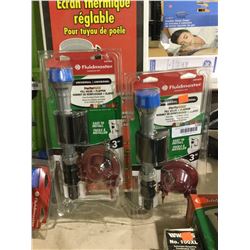 Fluid Master 3" Universal PerforMax Fill Valve and Flapper Lot of 2