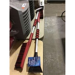 Home Star Snowbrush w/ Scraper Lot of 2
