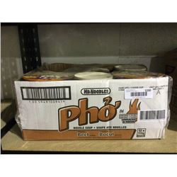 Case of Mr. Noodles Beef Noodle Soup