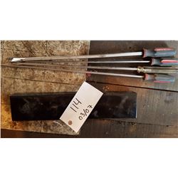 Tray of Punches and Long Screwdrivers