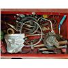 Image 3 : 2 Piece Tool Box, Bench, and Misc. Tools (AS IS)