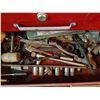 Image 4 : 2 Piece Tool Box, Bench, and Misc. Tools (AS IS)