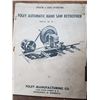 Image 4 : Foley Automatic Hand Saw Retoother - Models 31 and 32