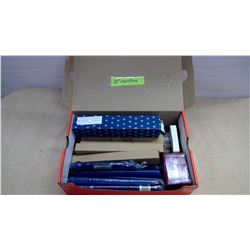 Lot of Tall Candles (Mostly 10") and Drip Trays