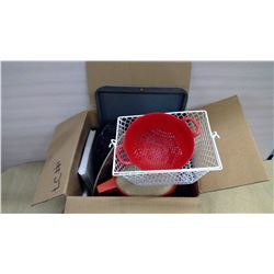 Lot of Kitchenware and Cookbooks