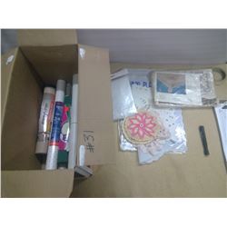 Lot of Placemats, Doilies, Table Cloths and Drawer Organizers