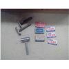 Image 4 : Lot of Vintage Razors and Office Supplies