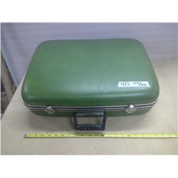 Vintage Green Suitcase