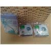Image 3 : Wicker Laundry Hamper w/Contents (24"x21")