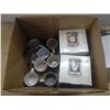 Image 1 : Box of Christmas Mugs and 2 Tealight Candle Holders