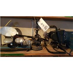 Lot of Lamps , Bulbs & Shop Light