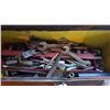 Image 2 : Metal Toolbox & Assorted Sockets & Wrenches