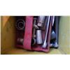Image 4 : Metal Toolbox & Assorted Sockets & Wrenches