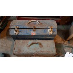 3 Metal Toolboxes