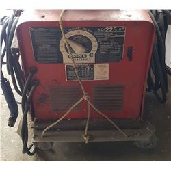 220 V Lincoln ARC Welder C/W Cable & Cord