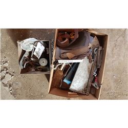 Lot of Hooks , Cables , Sandpaper Etc.