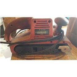 Belt Sander & Various Belts
