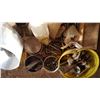 Image 4 : Lot of Assorted Nuts & Bolts & Containers