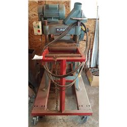 King Industrial Planer On Coaster Stand