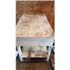 Image 2 : Wooden Work Table on Casters
