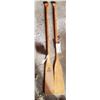 Image 1 : 2 Wooden Oars 54"