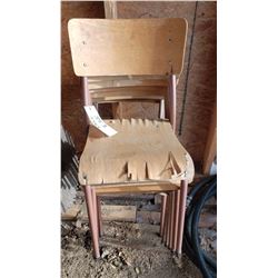 Lot 7 Stacking Chairs