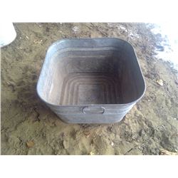 Galvanized Tub