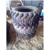 Image 1 : 3 Skid Steer Tires
