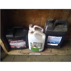 Lot Various Oil & Fluid
