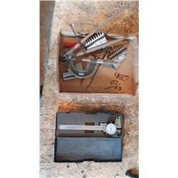 Lot Micrometer & Caliper & Misc.