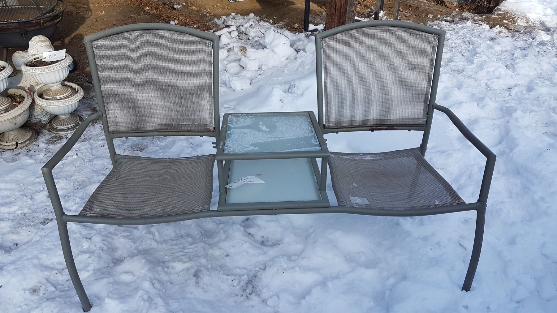 Patio Bench - Schmalz Auctions