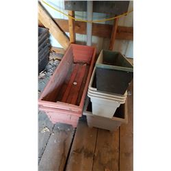 Lot of Flower Pots