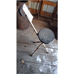Garden Stool & Garden Tools