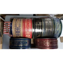 Lot Glen Scrimshaw Tins