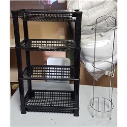 Shoe Rack & Toilet Paper Holder