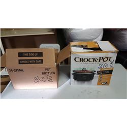 Lot Coffee Mugs & Crock Pot