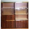 Image 1 : 2 China Cabinets ( Back Light)